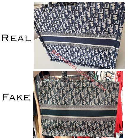 dior tote bag original vs fake